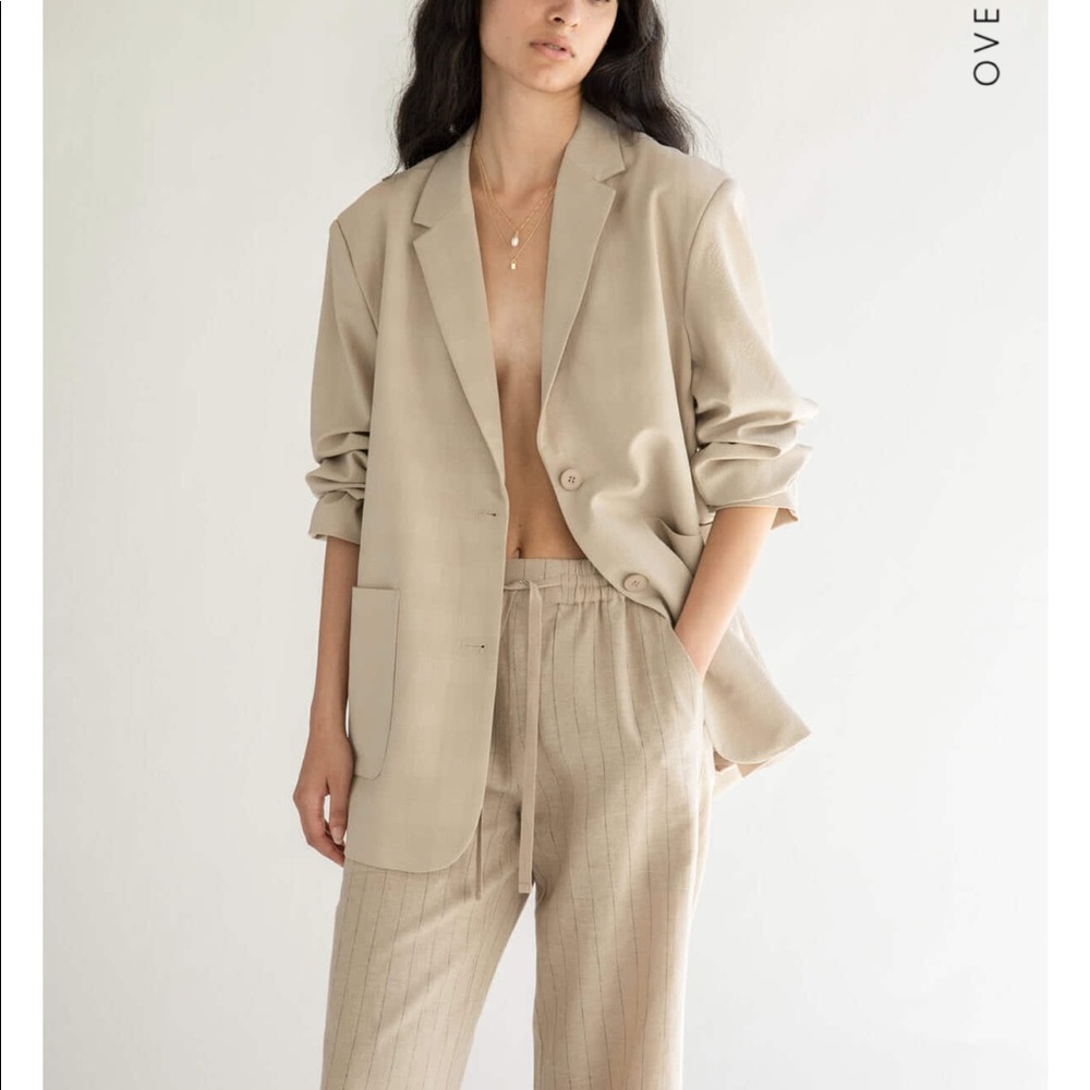 Oak and Fort oversized blazer